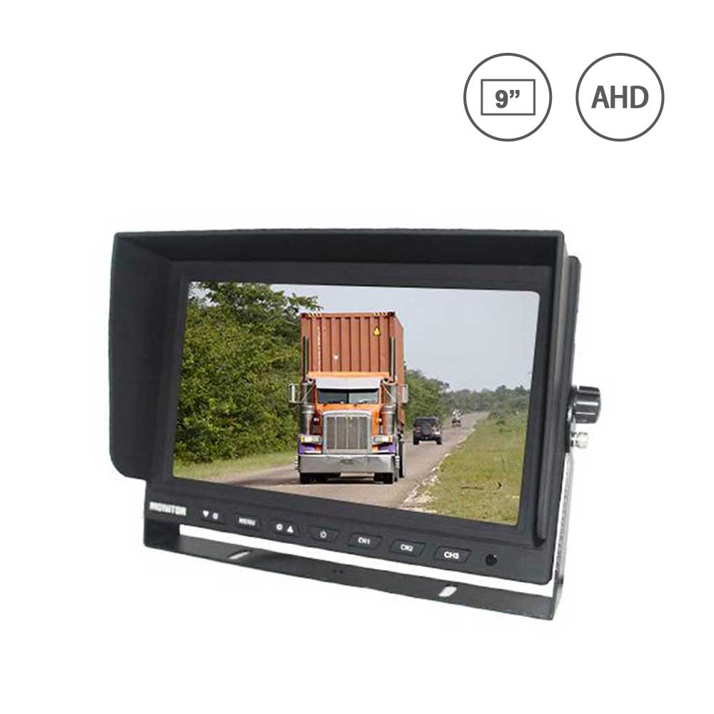 9 Inch IPS LCD Digital Color AHD Rear View Monitor