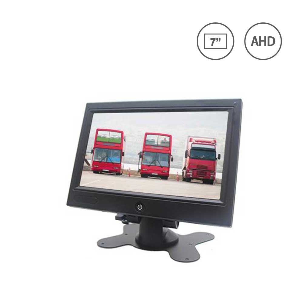 7 Inch In-Vehicle Rear View Backup LCD IPS Monitor