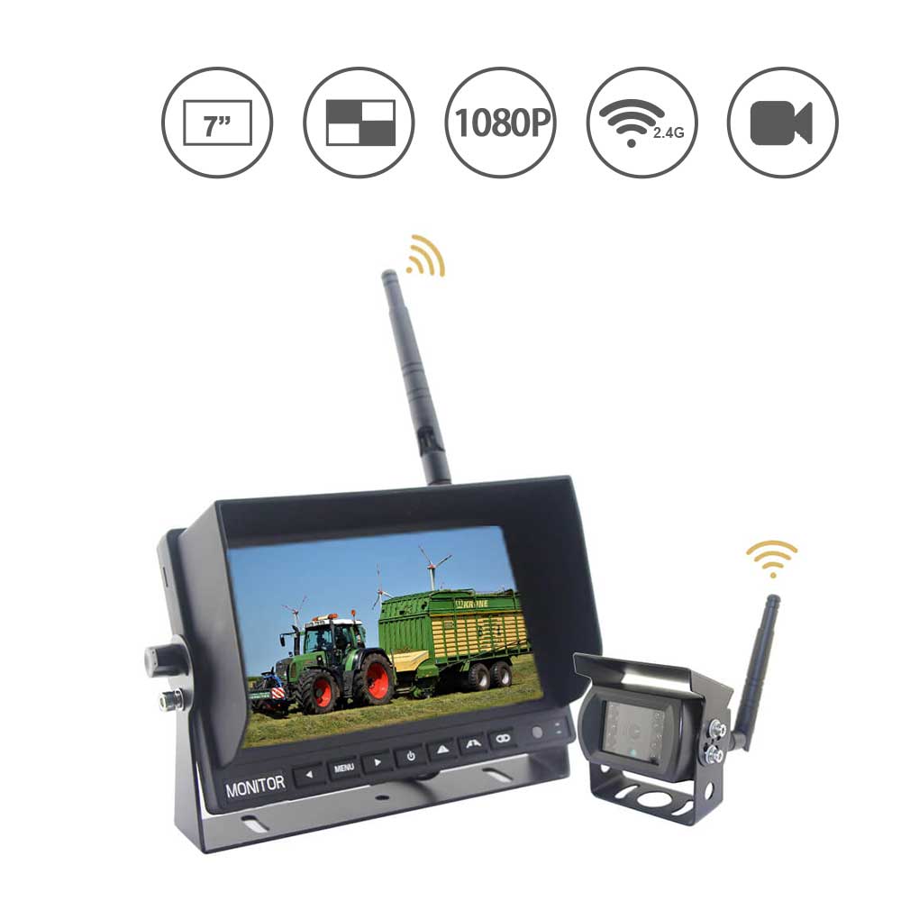 7 Inch HD Digital Truck Wireless Monitoring System