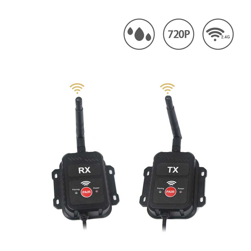  HD wireless waterproof Transmitter and receiver kit